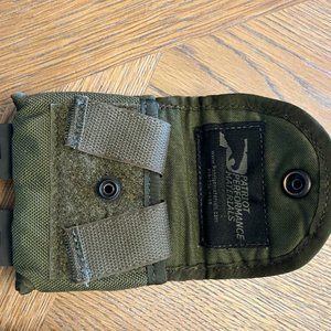 Patriot Performance Materials small MOLLE pouch, OD, made in USA, nw/ot